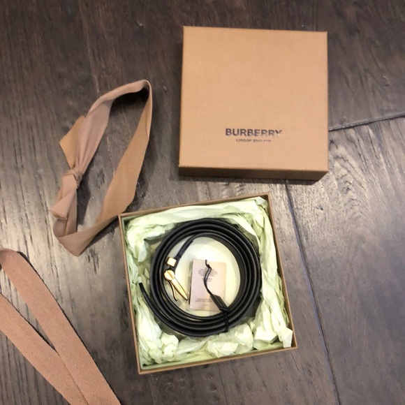 COPY - BNWT Burberry Belt with Gold hardware - Picture 11 of 15